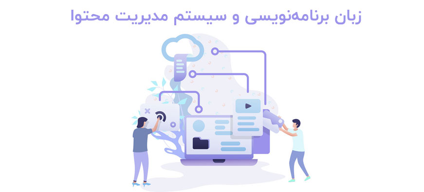 زبان برنامهنویسی و سیستم مدیریت محتوا در شرکت هاستینگ برتر