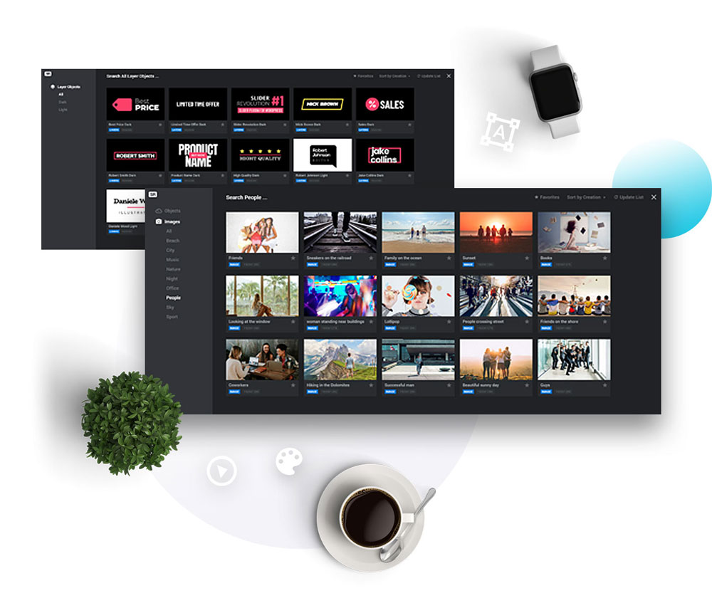 دوره جامع طراحی اسلایدرهای فوق حرفه‌ای با روولوشن اسلایدر