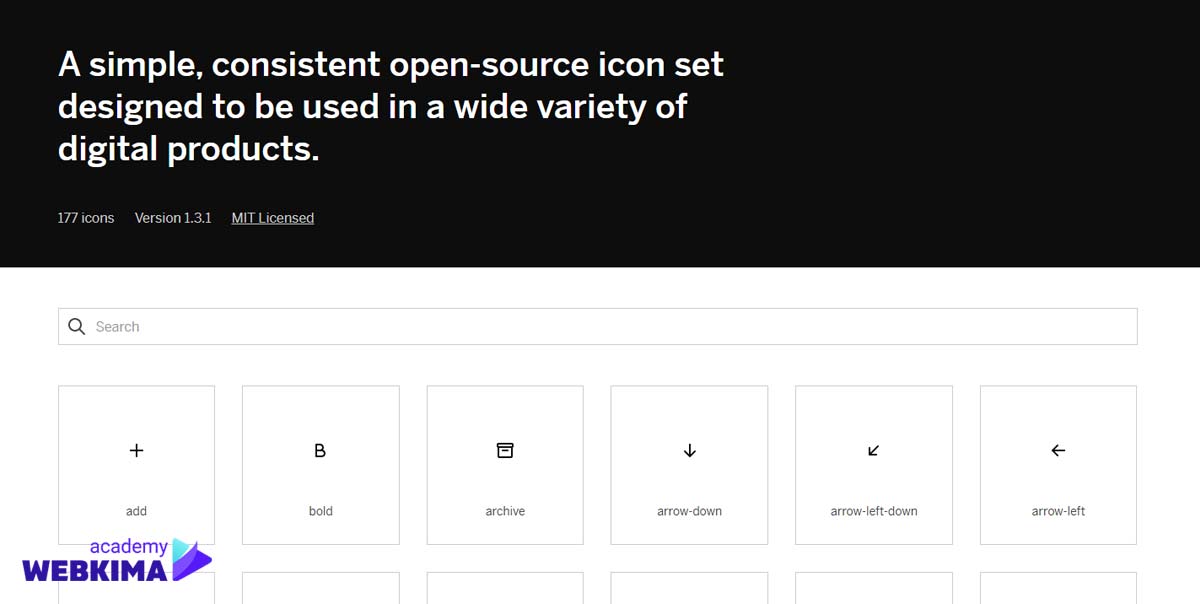 بهترین منابع دانلود آیکون های رایگان - سایت Mono Icons
