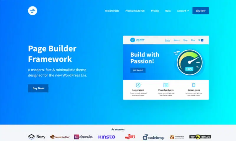  Page Builder Framework مناسب سایت‌های المنتوری