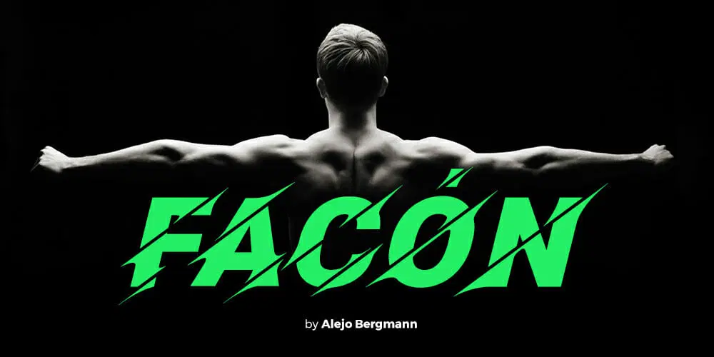 فونت Facón Typeface