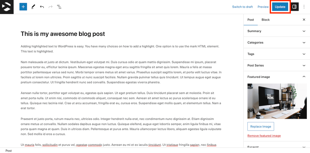 ذخیره تصویر شاخص در گوتنبرگ